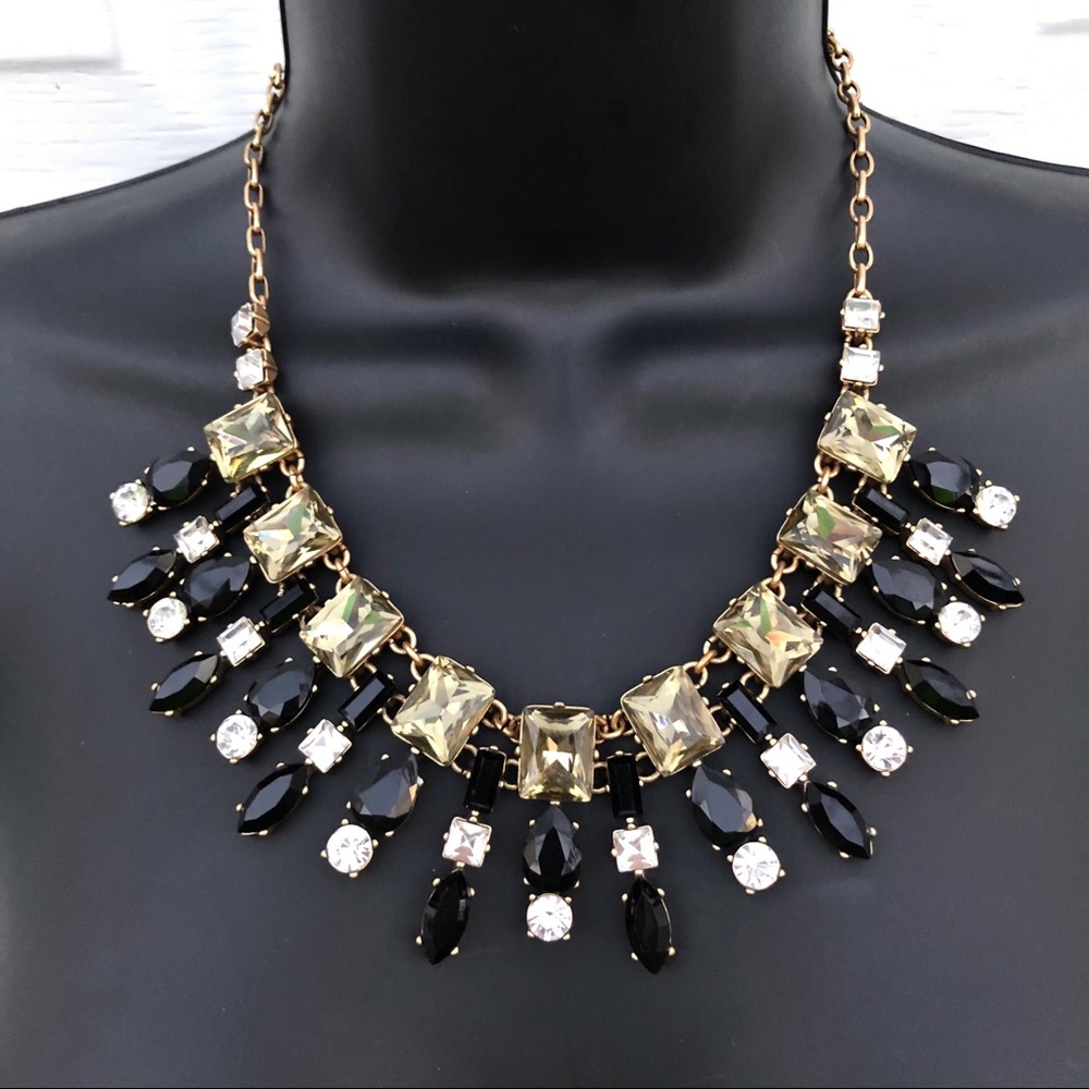 J. Crew Rhinestone Statement Necklace - Picture 12 of 12